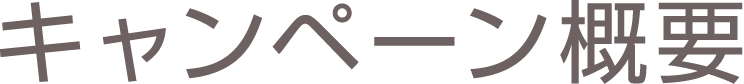キャンペーン概要